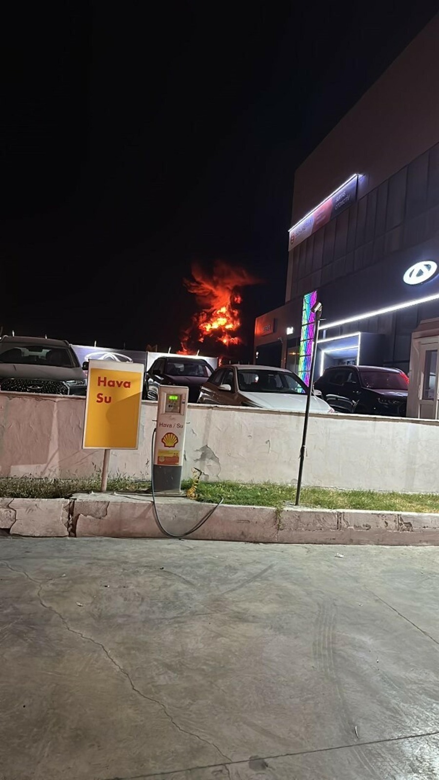 Yangının çıkışı ve ilk müdahale