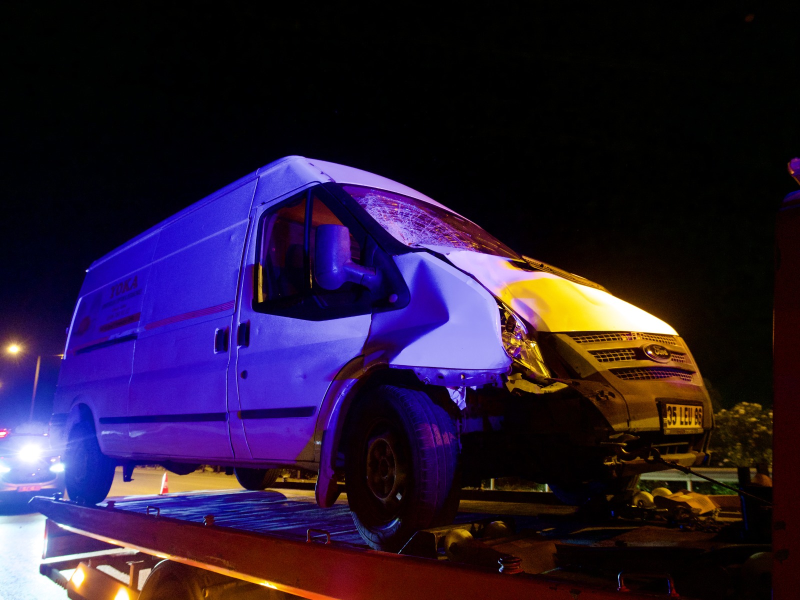 Olay yerinden görüntüler ve ilk müdahale