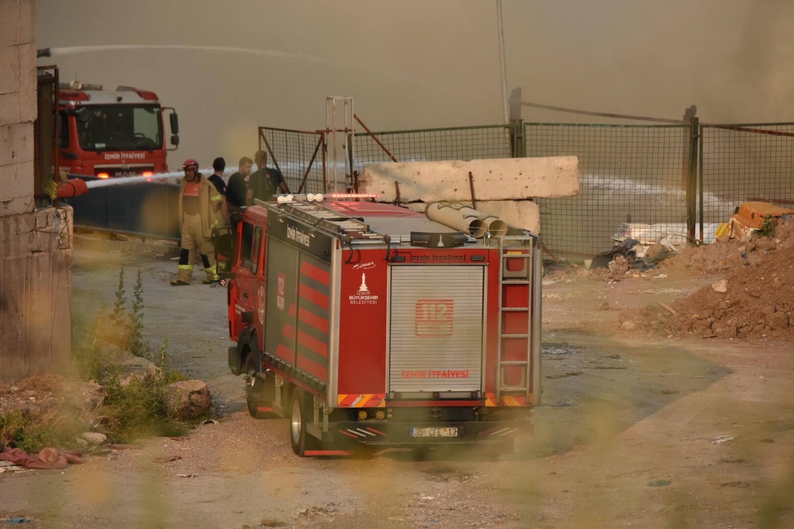 Yangının çıkış noktası ve müdahale