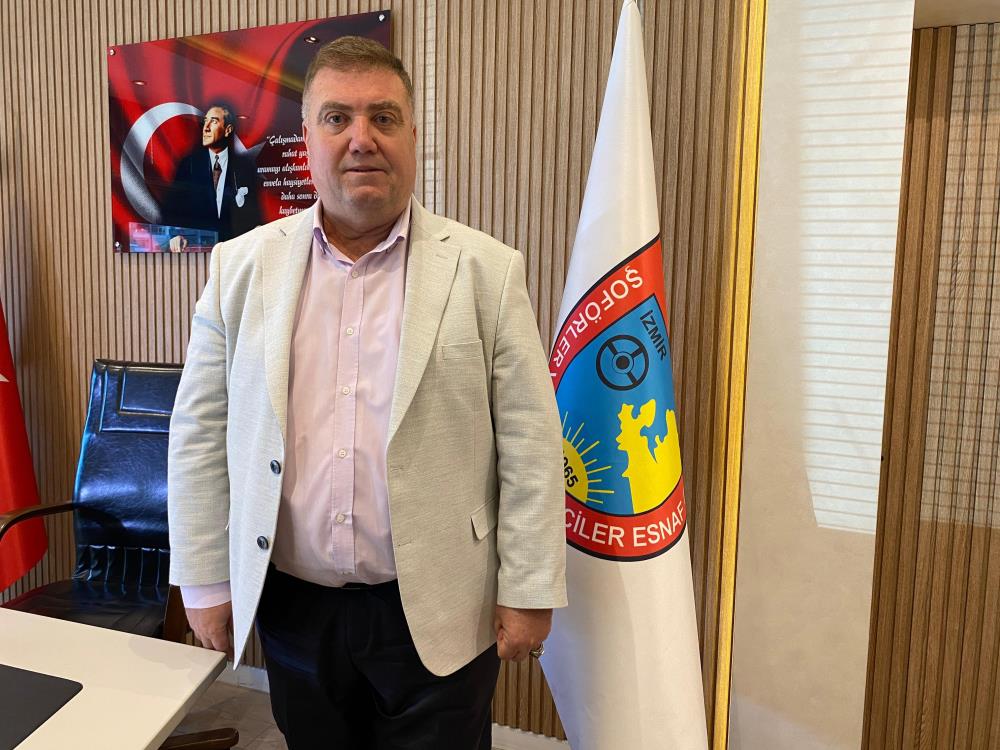 İzmir Şoförler ve Otomobilciler Esnaf Odası Başkanı Erkan Özkan