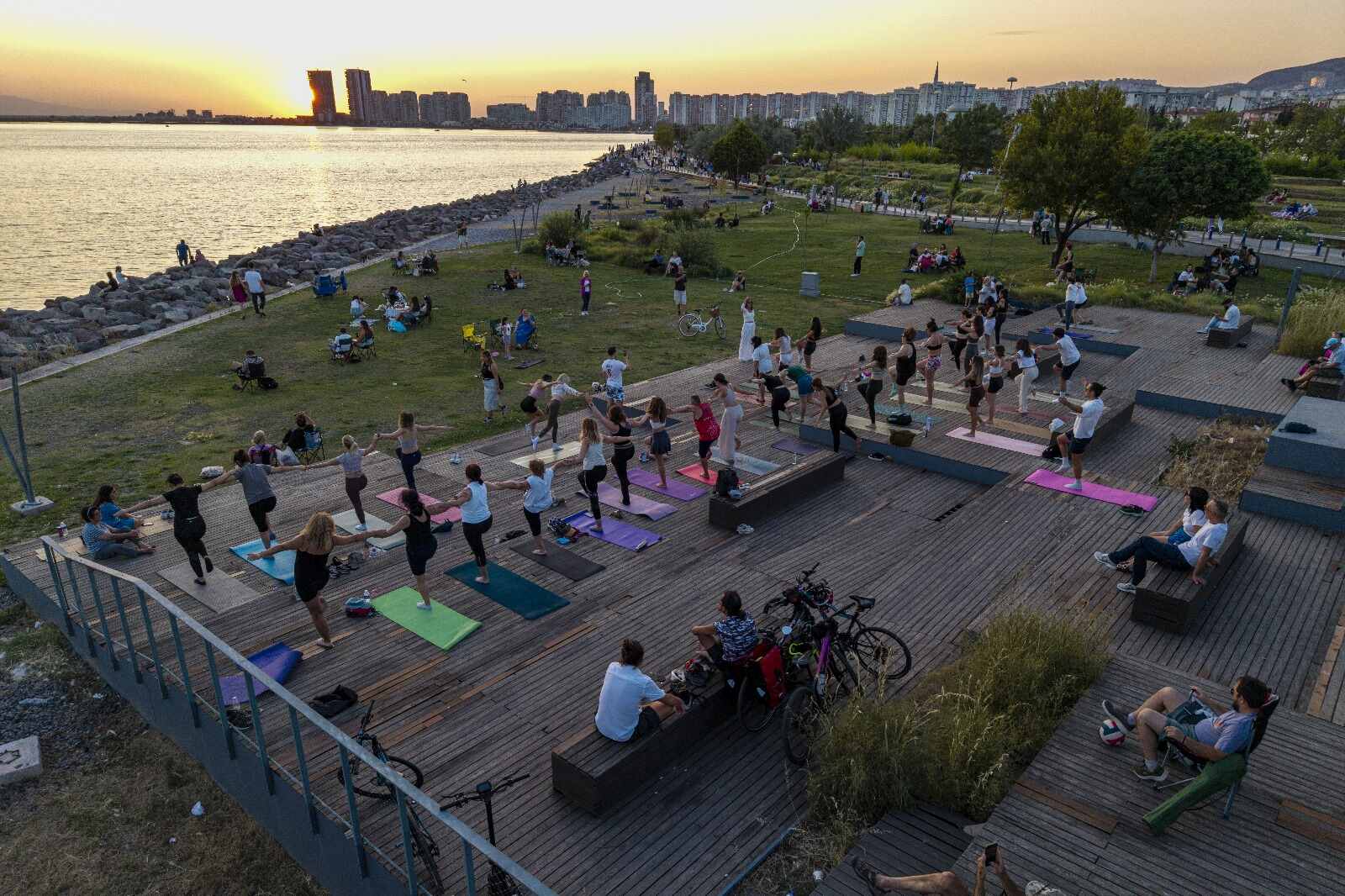 Karşıyaka Yoga etkinliği