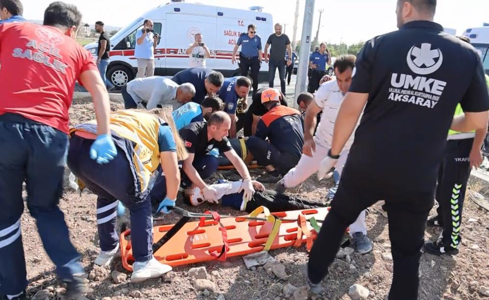 Araçlar hurdaya döndü