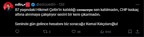Kemal Kılıçdaroğlu Ferdi Zeyrek'in Cenazesine Katılmadı (3)