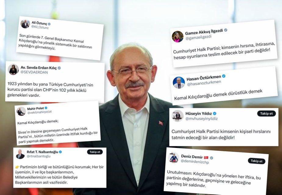 CHP'de 10 vekil Kılıçdaroğlu dedi