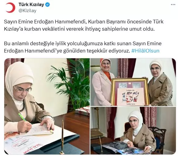 Kızılay'ın Paylaşımı