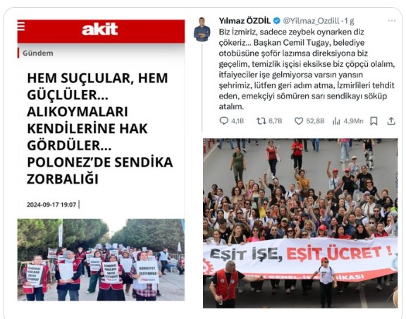 Akit ve Özdil aynı safta buluştu