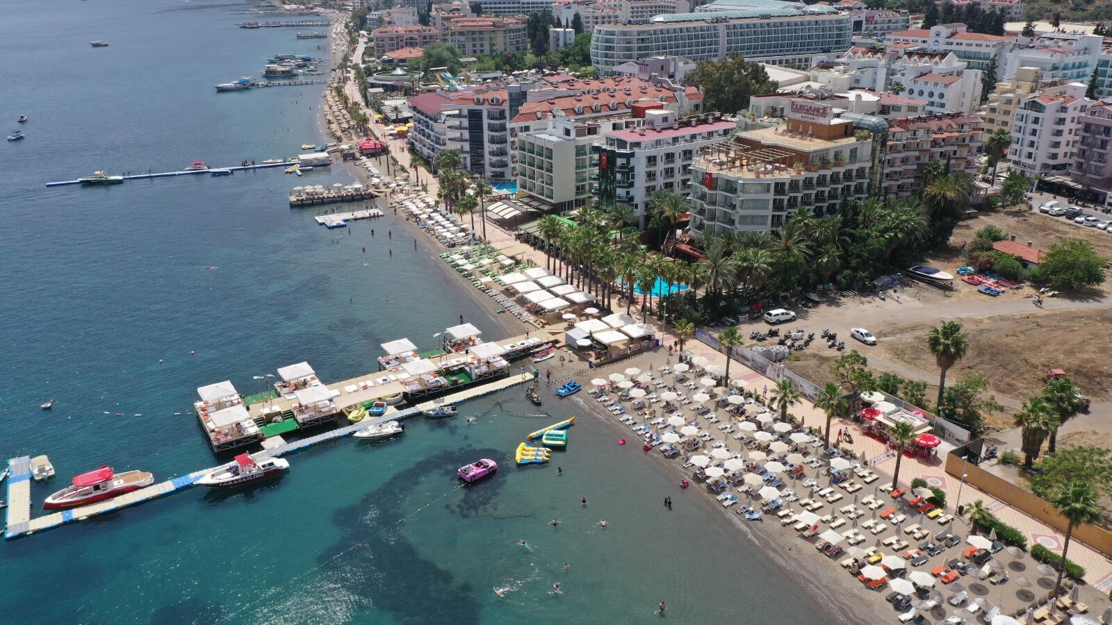 Marmariste Sosyal Medya Goruntuleri Tartisma Yaratmisti Turizmciler Ve Turistlerden Aciklama