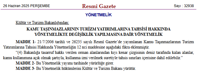 Orman Alanları Yönetmelik-1