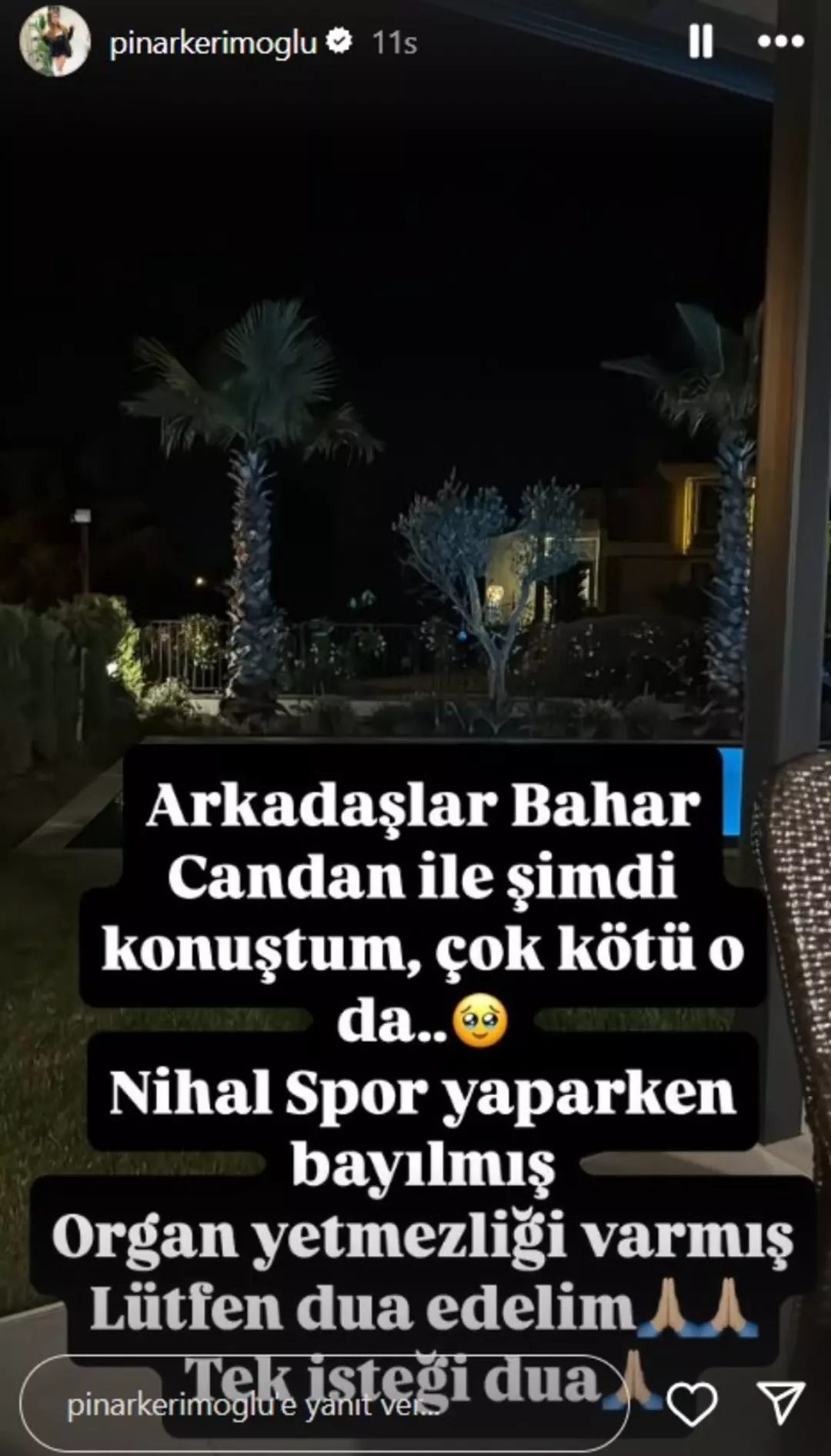 Organ yetmezliği gelişti