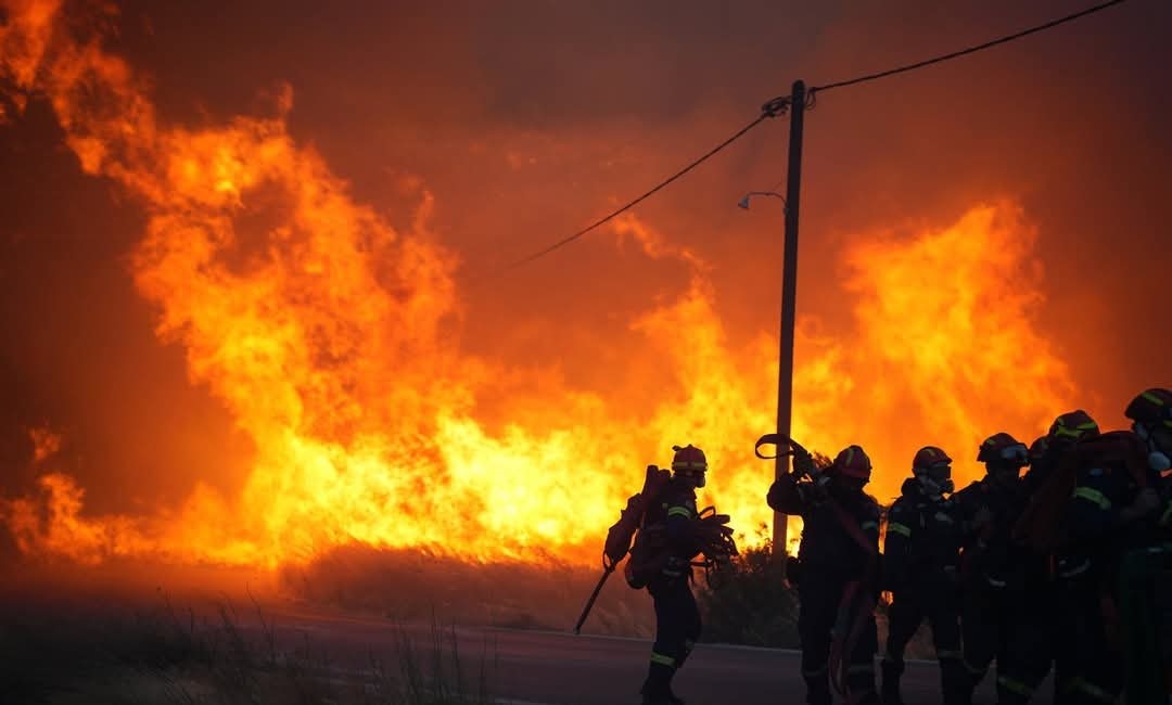 Sakız Adası Yangın
