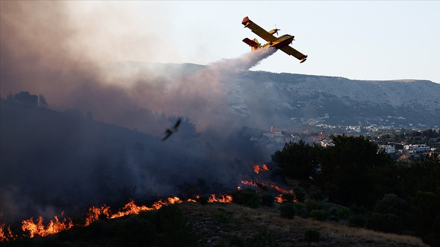 Sakız Adası Yangınn