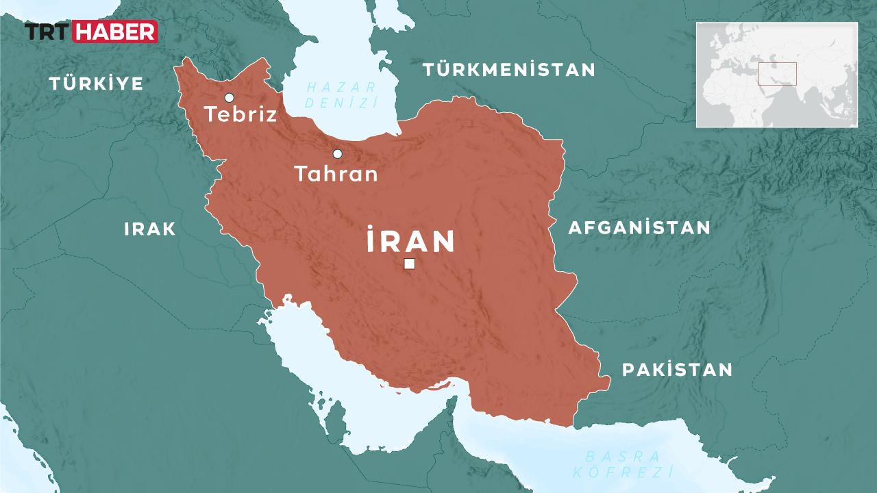Tebriz Turkiye Mesafe Harita