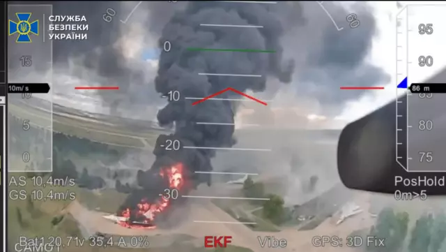 Ukrayna Dron Saldırısı-1