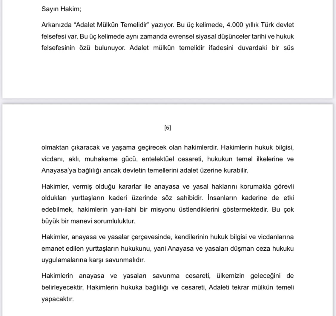 Ümit Özdağ savunmasında şunları söyledi: