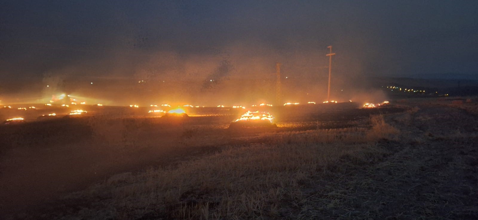 Yüzlerce balyanın alevi söndürüldü