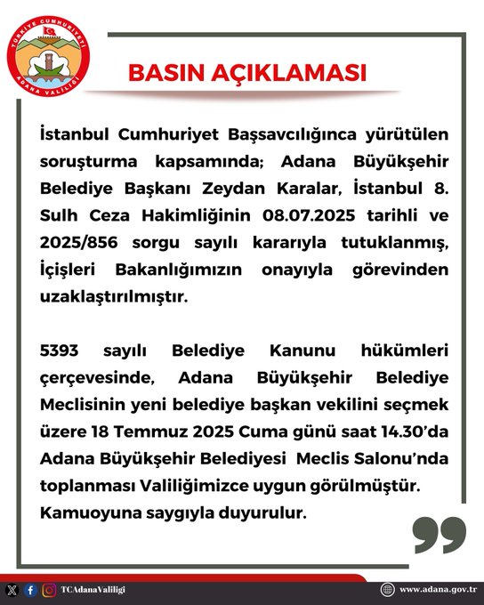 Başkanlık seçimi 18 Temmuz'da