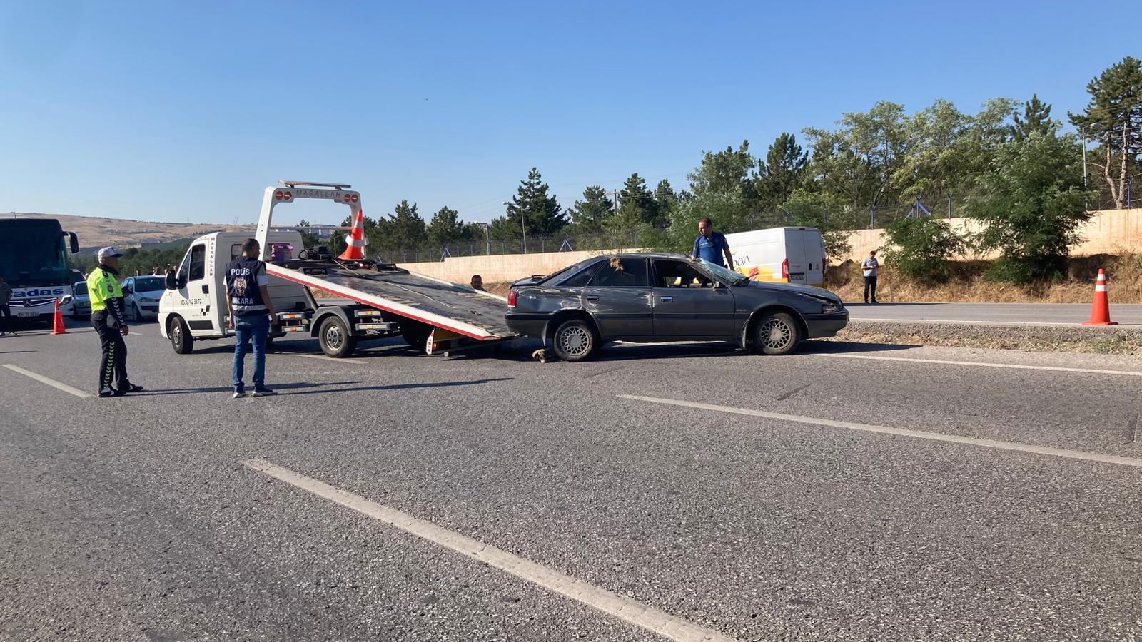 Acı habere koşan yakınları da kaza yaptı