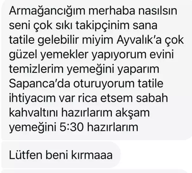 Armağan Çağlayan Mesaj