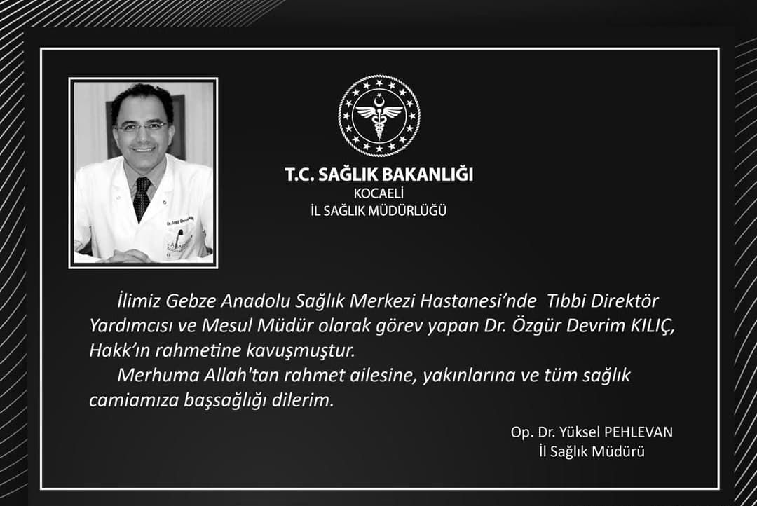 Bakanlik Ozgur Devrim Kilic