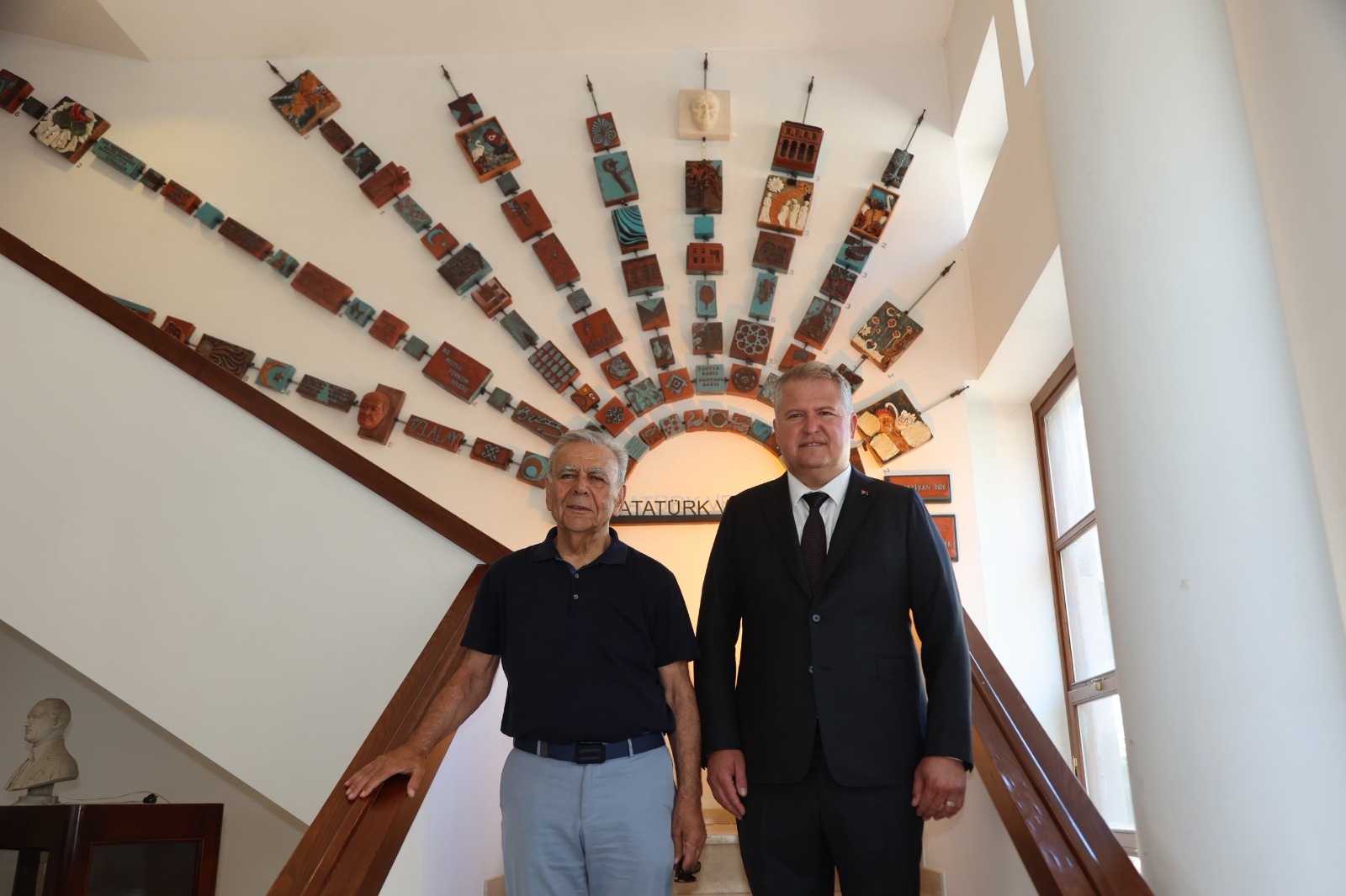 Başkan Balkan ve Eski Başkan Kocaoğlu'ndan övgüler