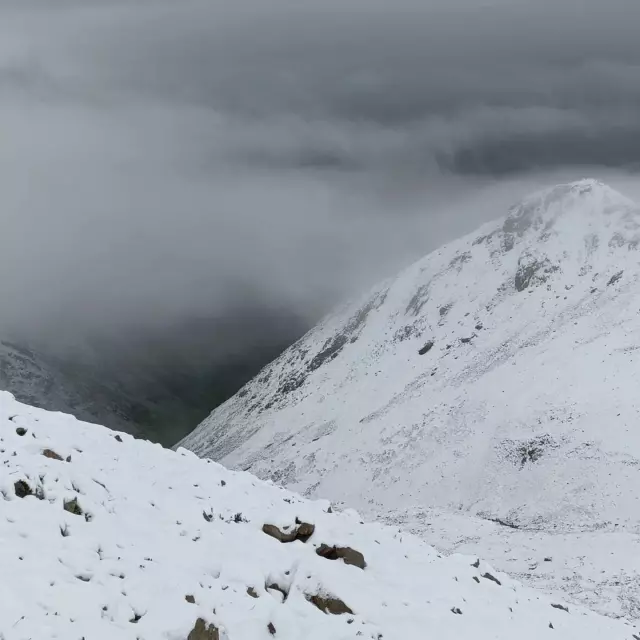 Bayburt'a Kar Yağdı