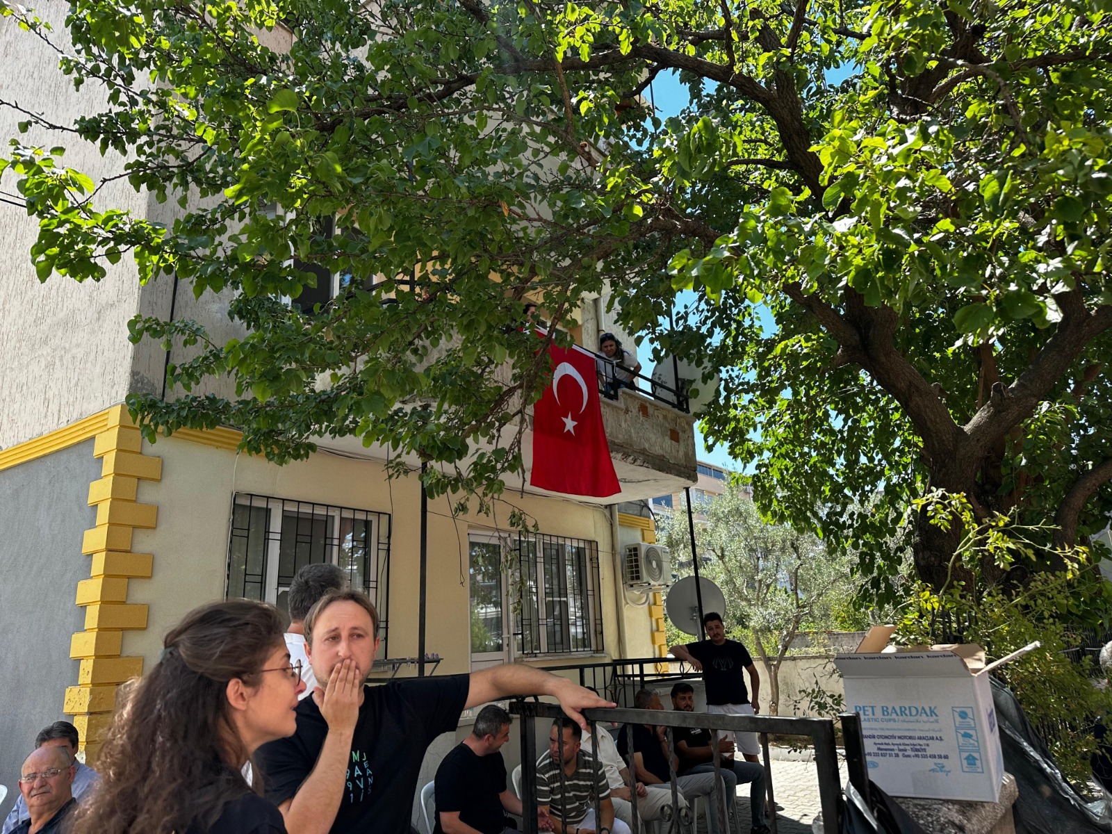 Şehadet haberi Akhisar'a ulaştı