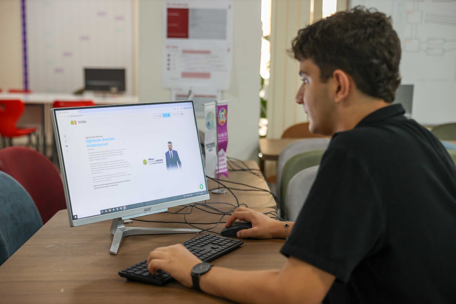 İzmir Buca’nın dijital sınıfı Türkiye’nin başarı listesinde!-1