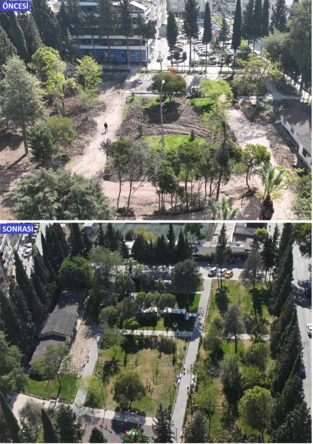 Güvenli ve yeşil alanlar oluşturuldu: Her detay yenilendi