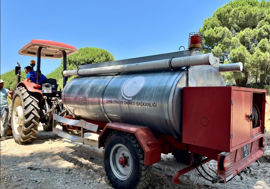 Hasar tespiti ve soğutma çalışmaları devam ediyor