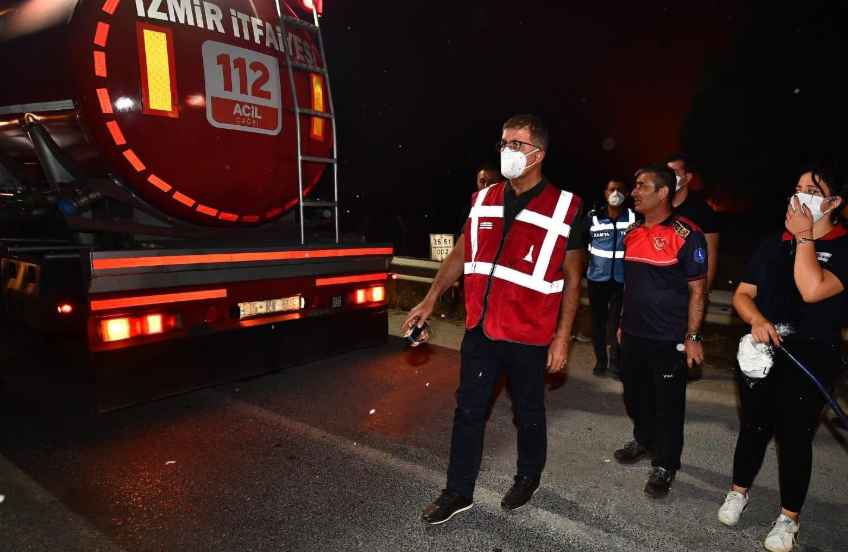 İzmir Yangınlarla Mücadele Cemil Tugay