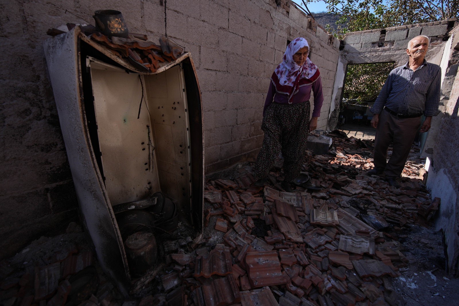 Yangın mağdurlarının yürek burkan hikayeleri