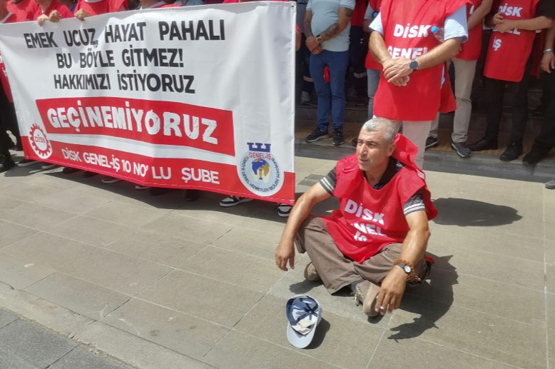 Genel İş Sendikası 10 Nolu Şube eylem