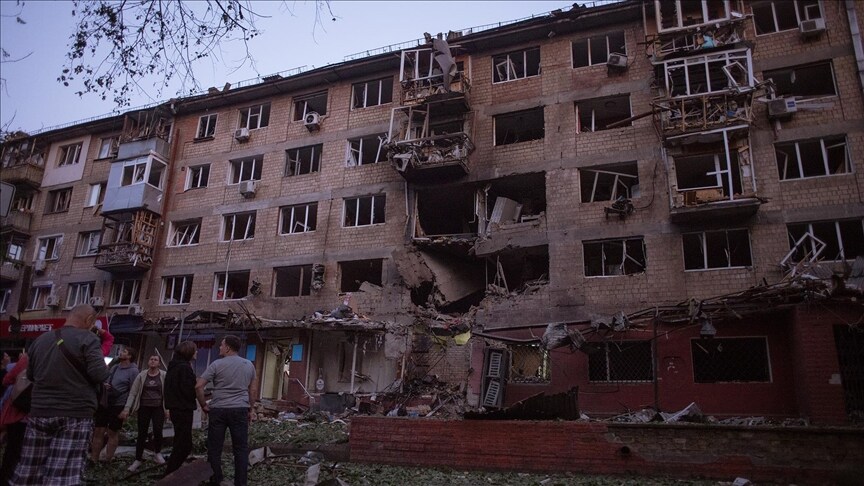 Kiev'i İHA ve balistik füzelerle vurdu