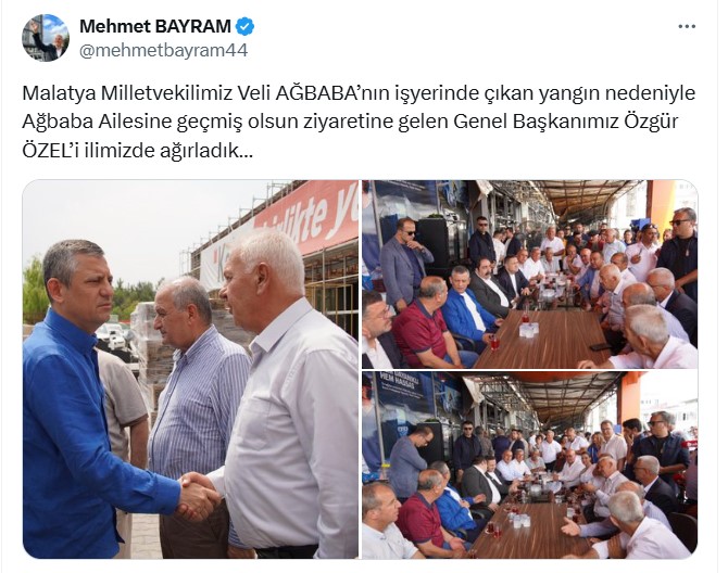 Mehmet Bayram duyurdu