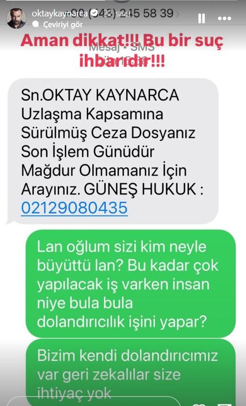 Ünlü oyuncudan takipçilerine acil uyarı: "Bu bir suç ihbarıdır"
