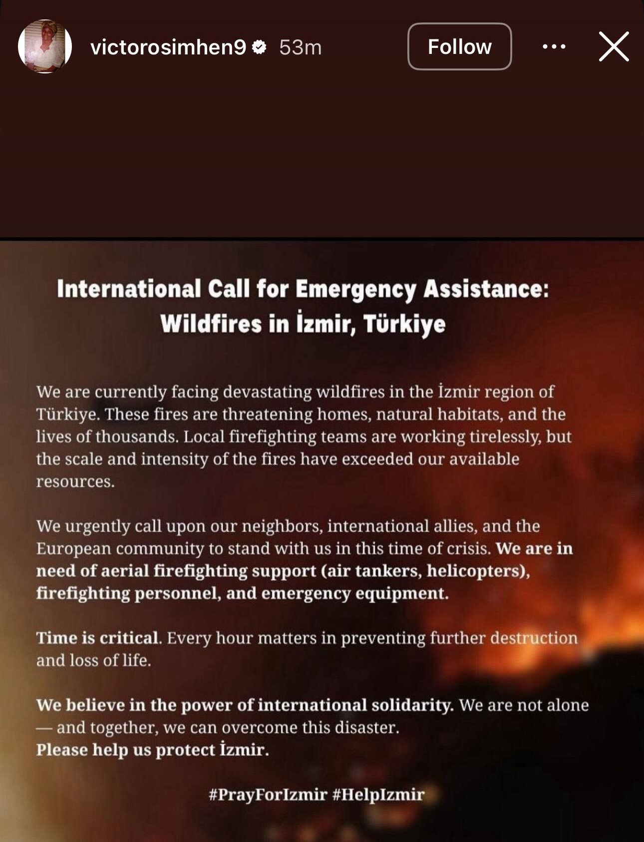 “Yardım etme zamanı”