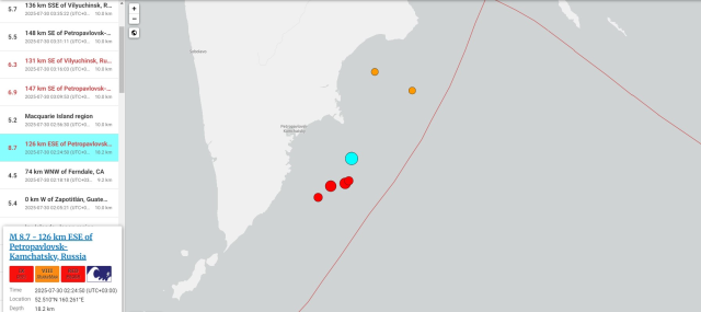 Rusya Deprem-2