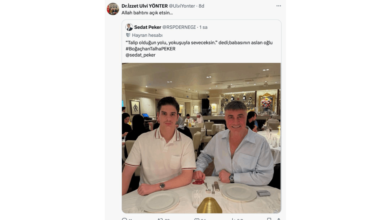 Sedat Peker Mhp Paylaşım