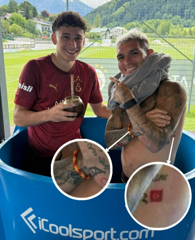 Torreira'nın Türk Bayrağı Dövmesi