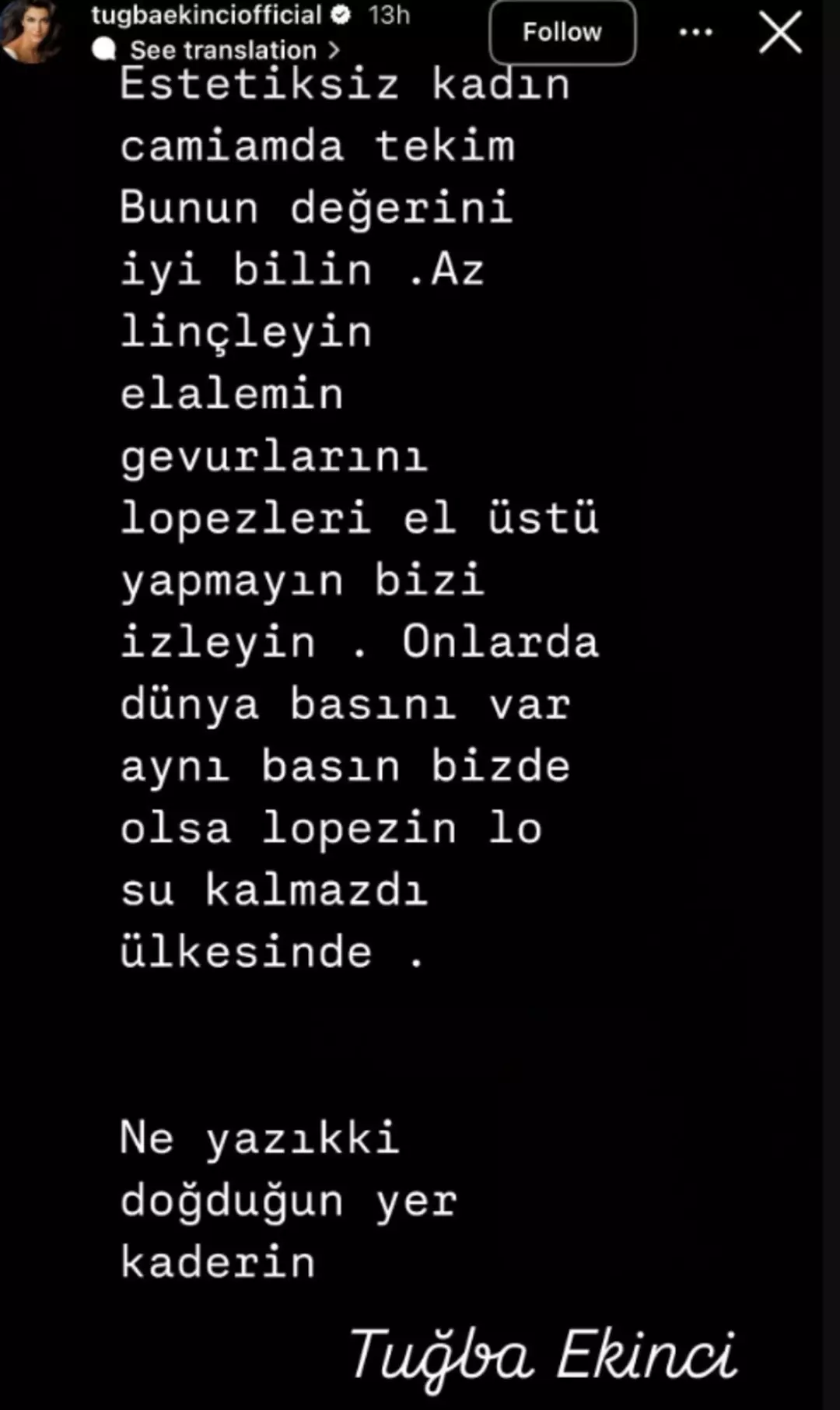 Eleştiriler sonrası açıklama yaptı