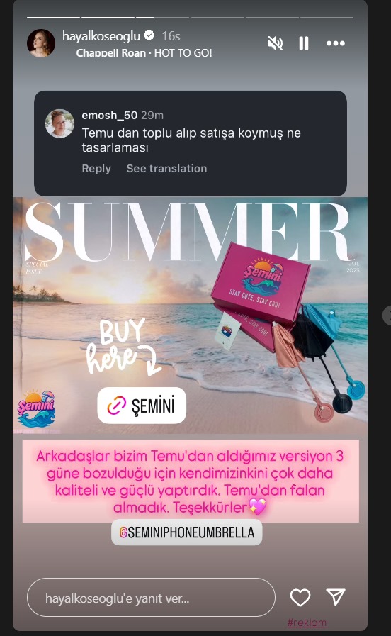 Bu kadar tepki çeken ürün ne?