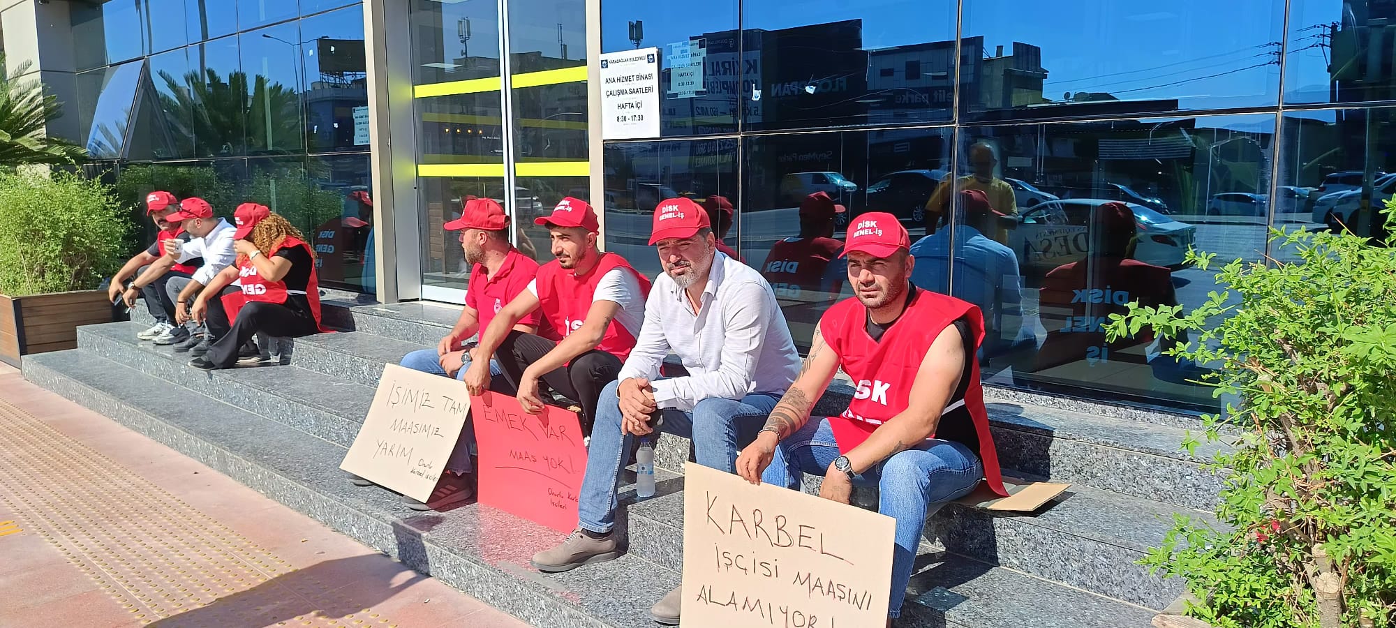 karabağlar işçisi eylem
