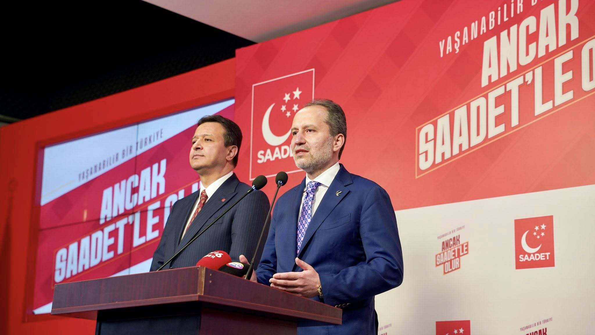 Fatih Erbakan ve Mahmut Arıkan