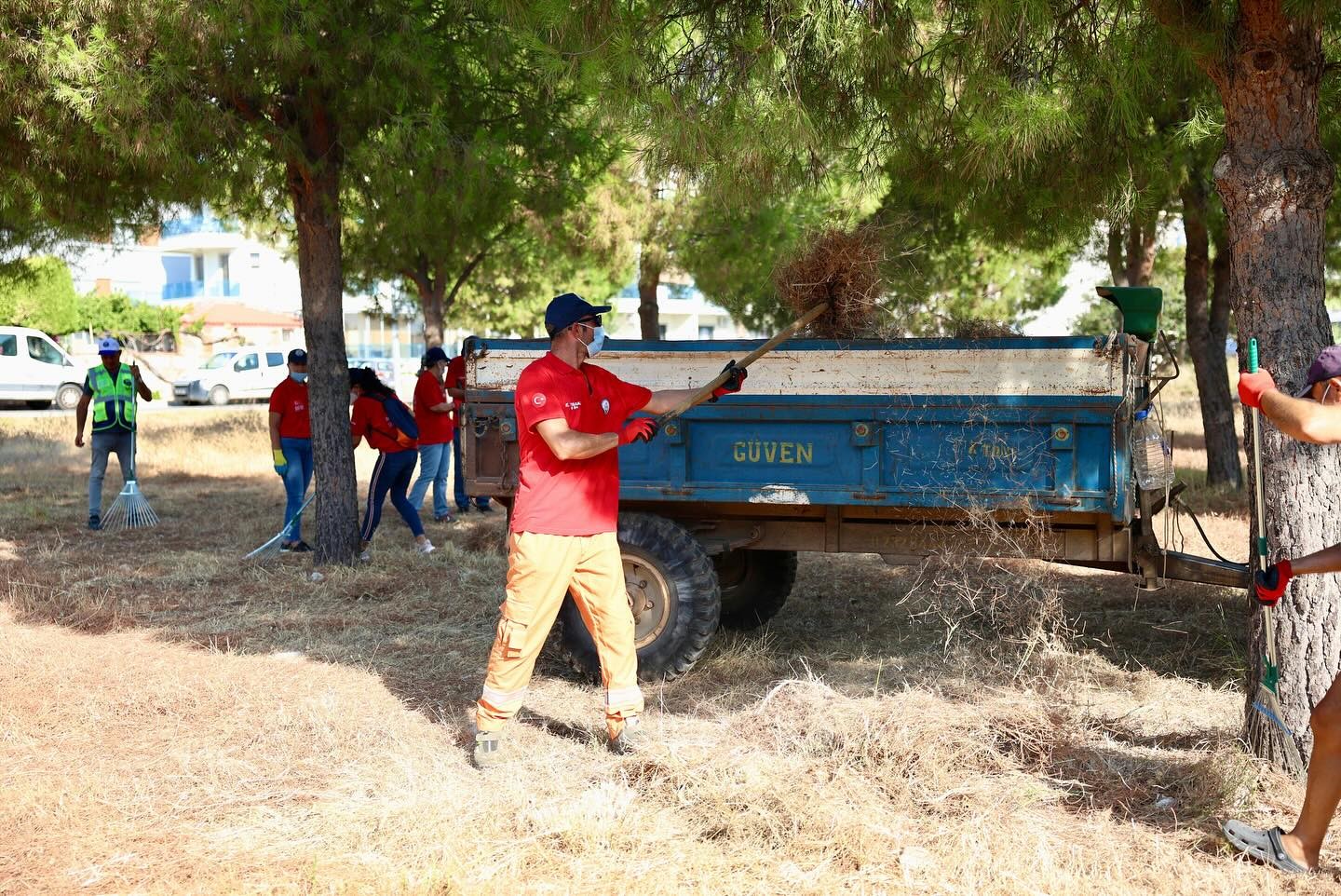 didimde yangına karşı alınan önlem