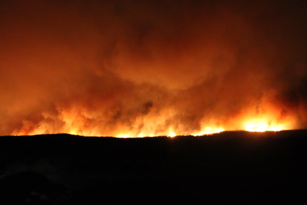 Çanakkale’de alevler yüzünden beş köy boşaltıldı!