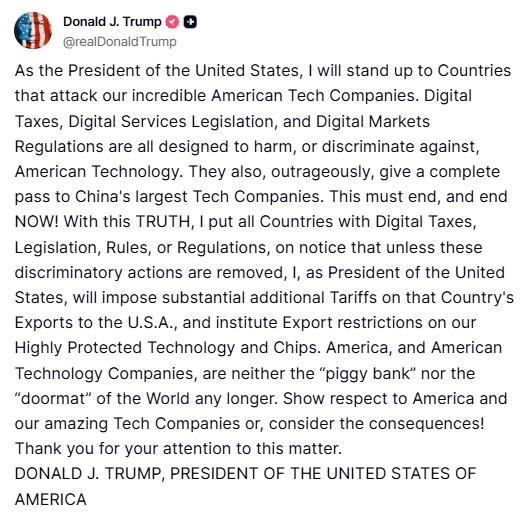 "Amerika artık bir 'Paspas' değil"