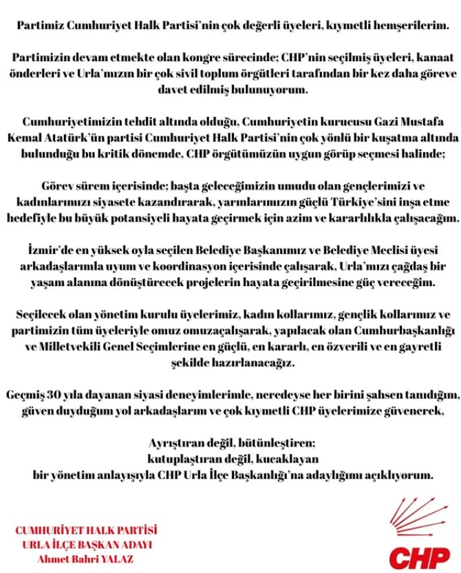 "Koordinasyon ve uyum içinde çalışma vurgusu"