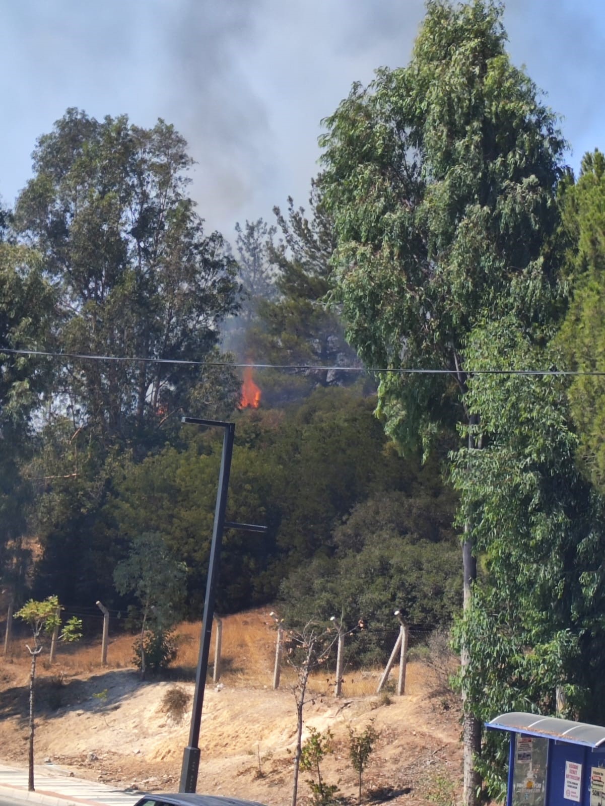 Ekipler ve halk seferber oldu