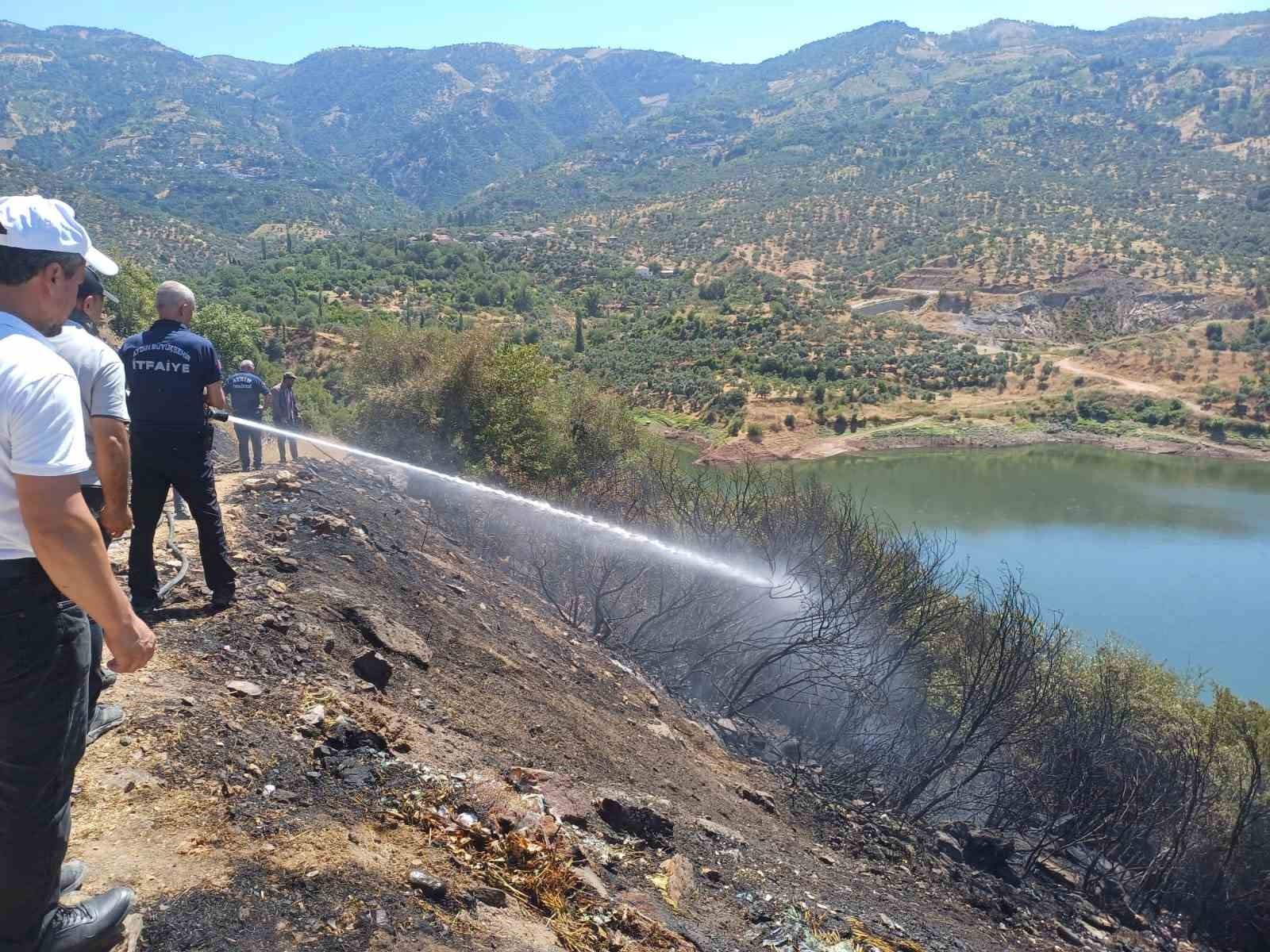 Aydın Köşk’te Arazi Yangını