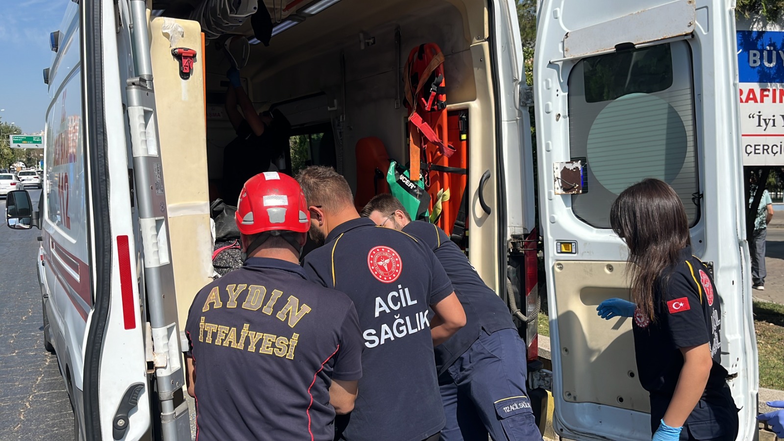 Kaza anı ve müdahale